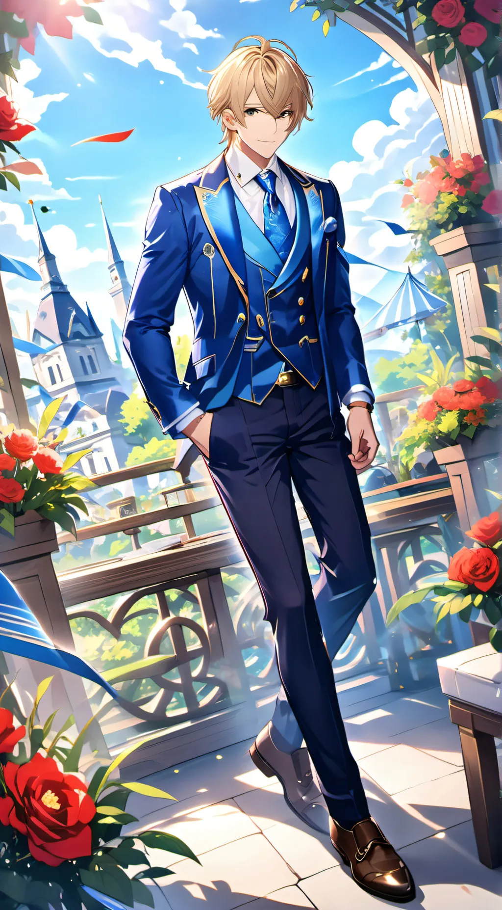 ai character: Liam background