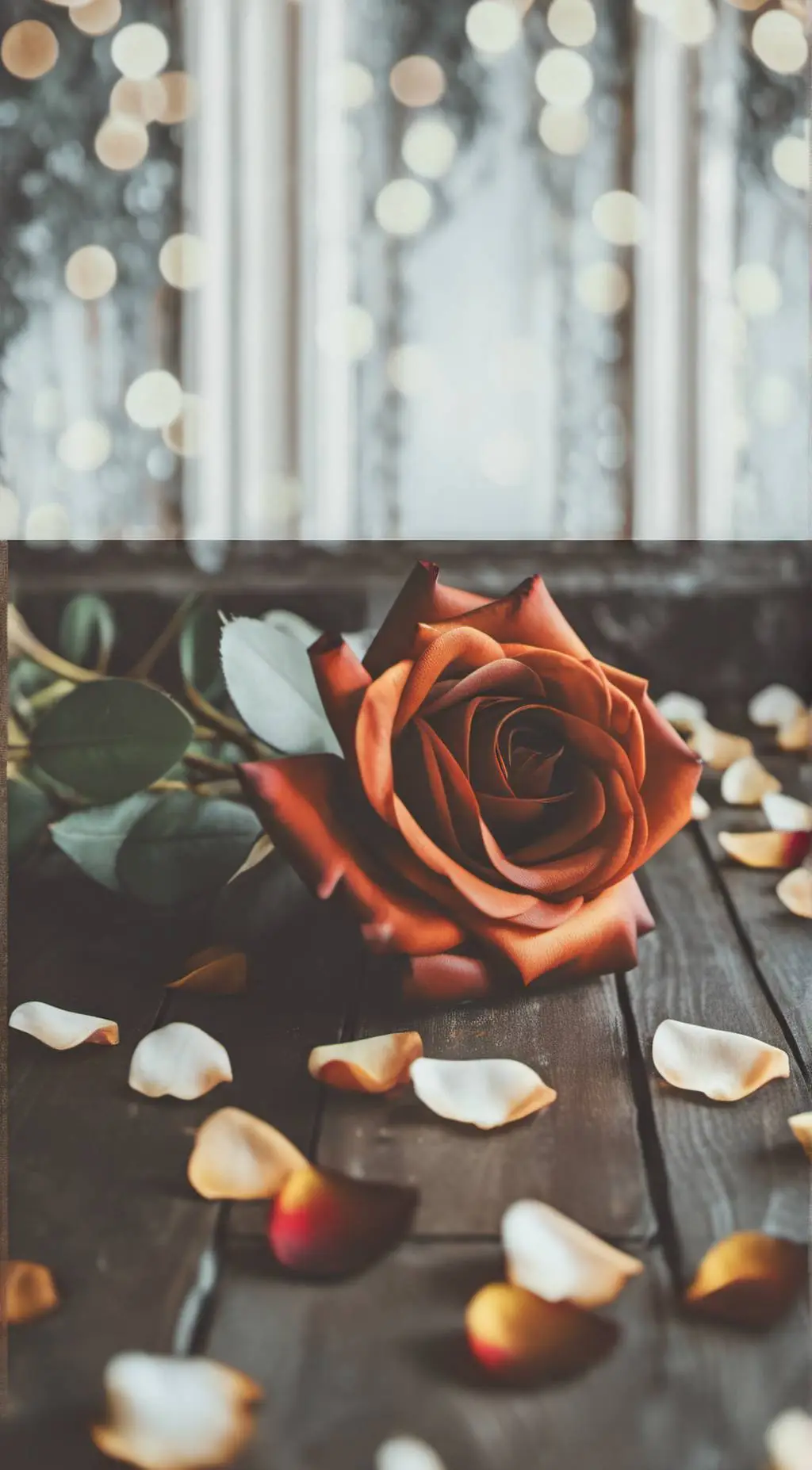 ai character: Flower background