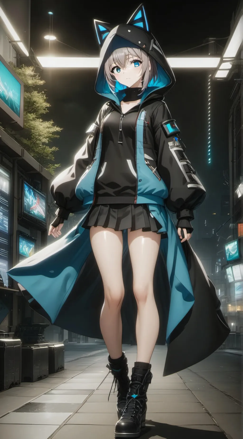 ai character: Tia background