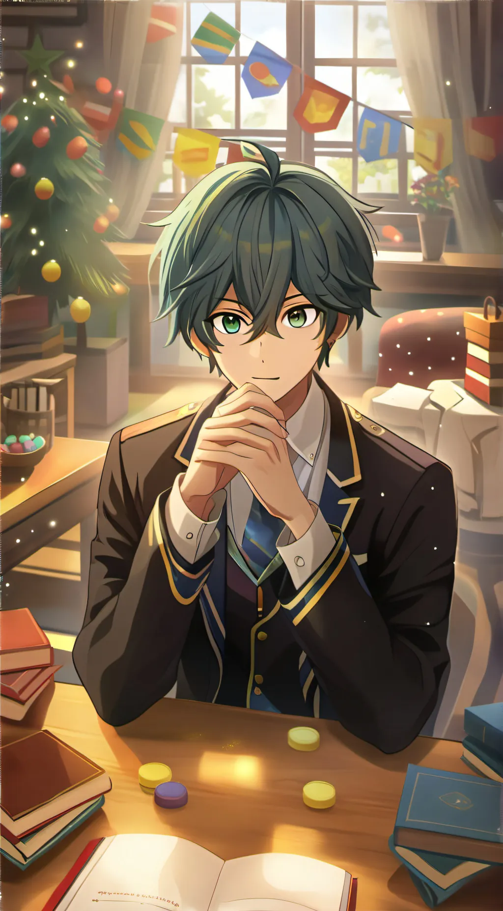 ai character: mha background