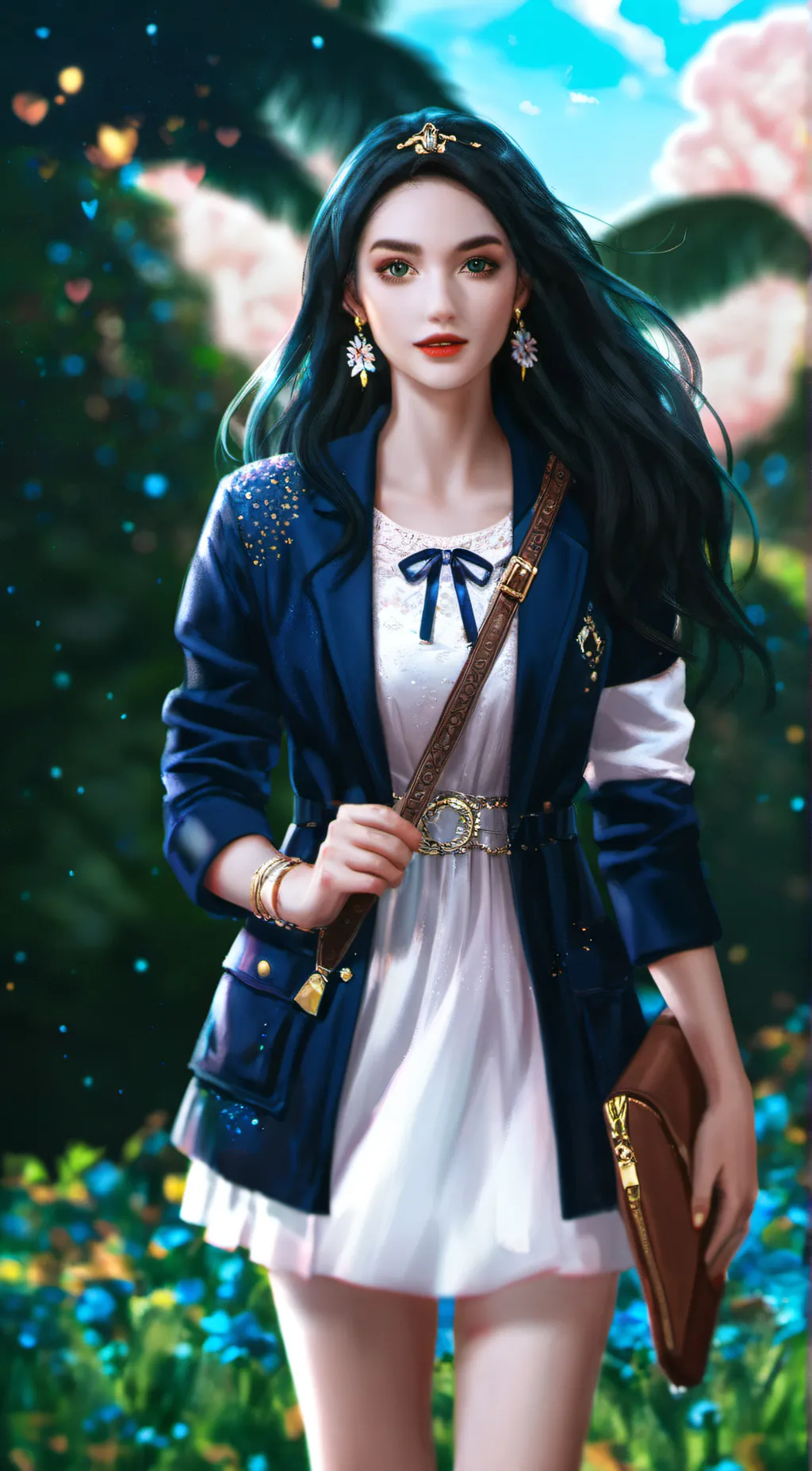 ai character: emily background