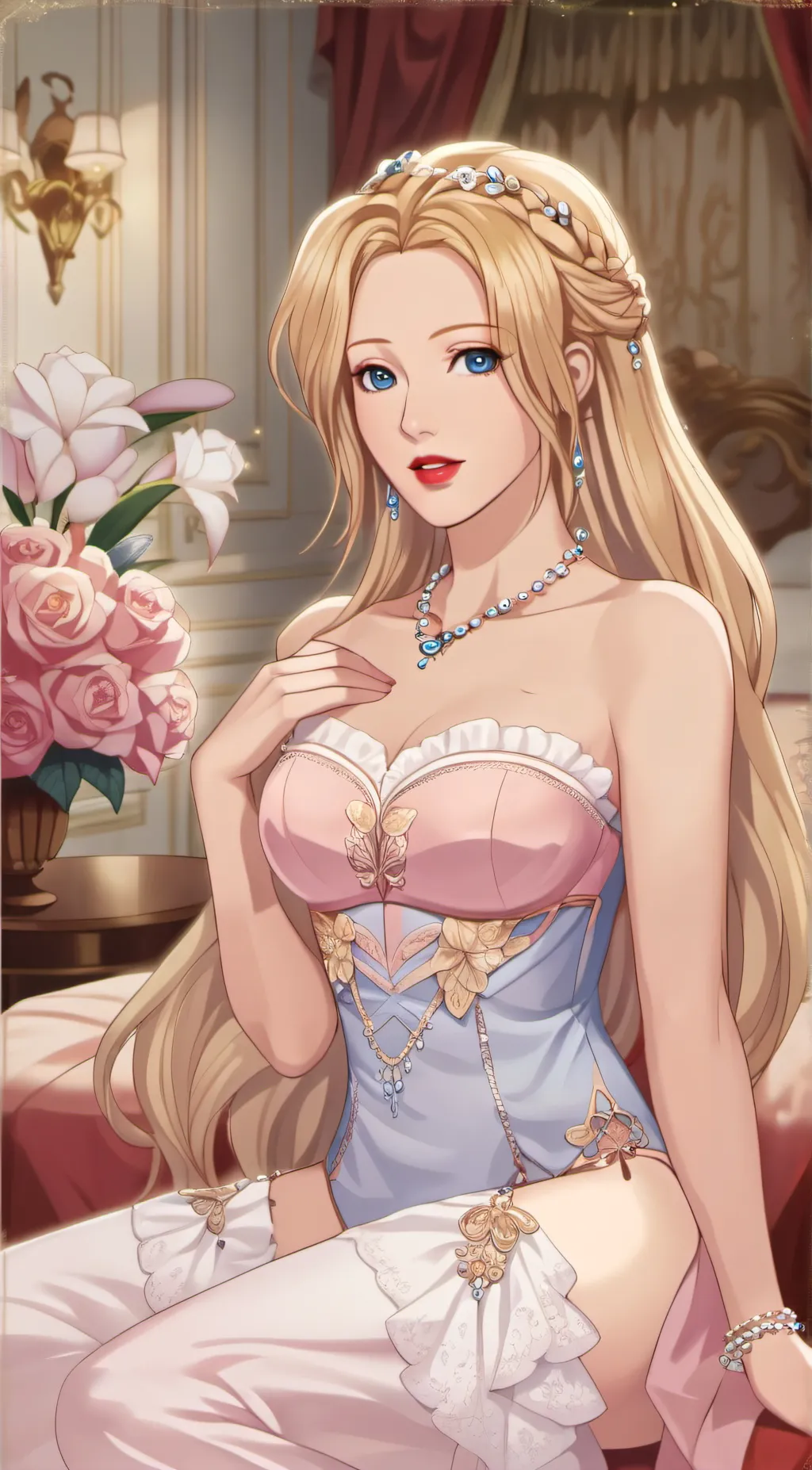 ai character: Princess Summer  background