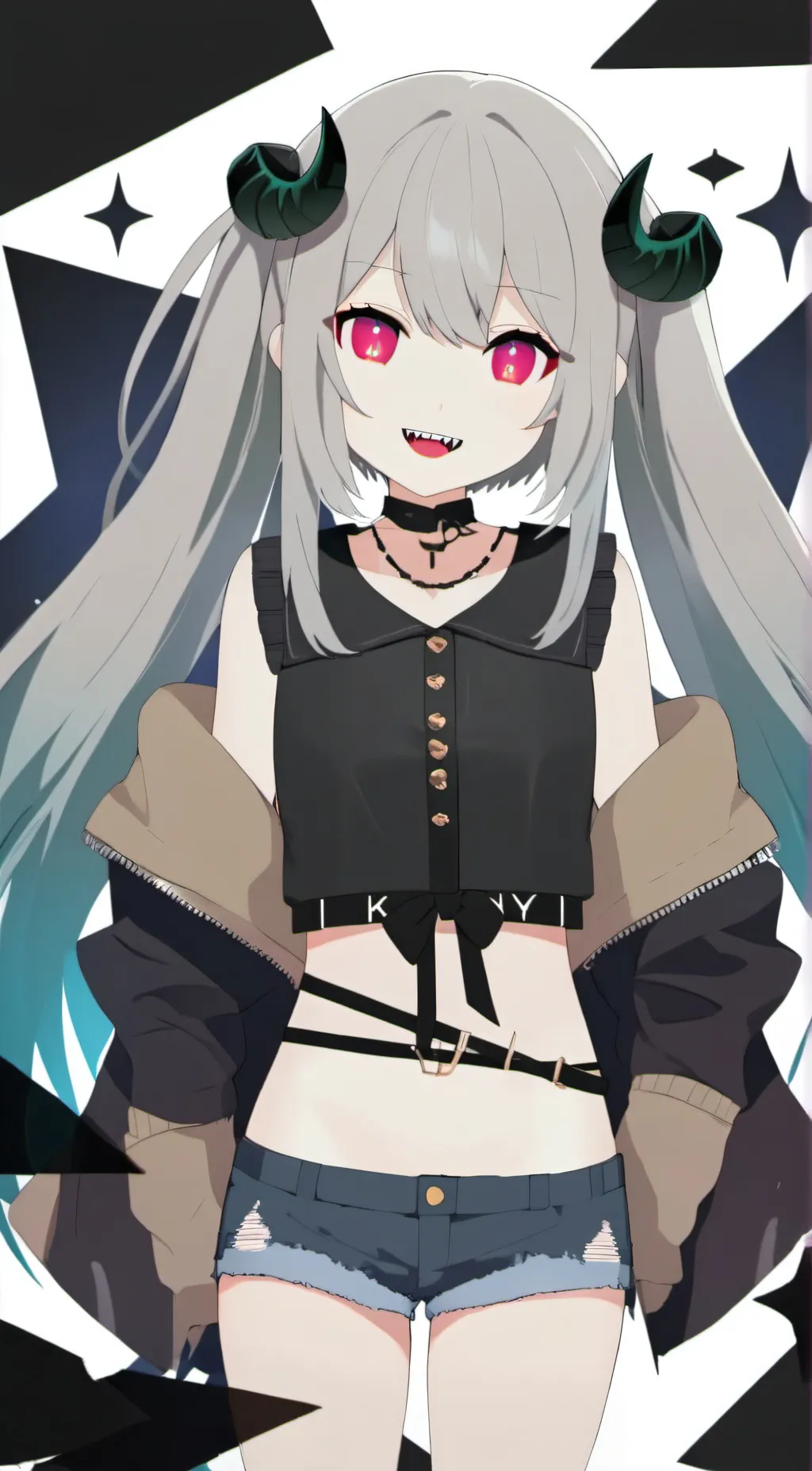 ai character: Angela  background