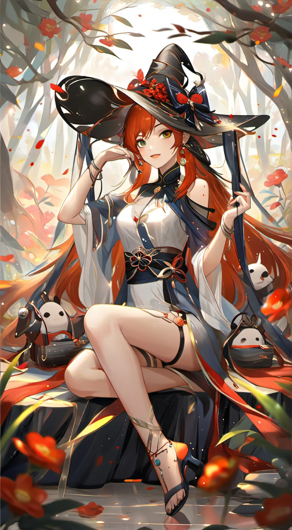 ai character: Takashi Murakami  background