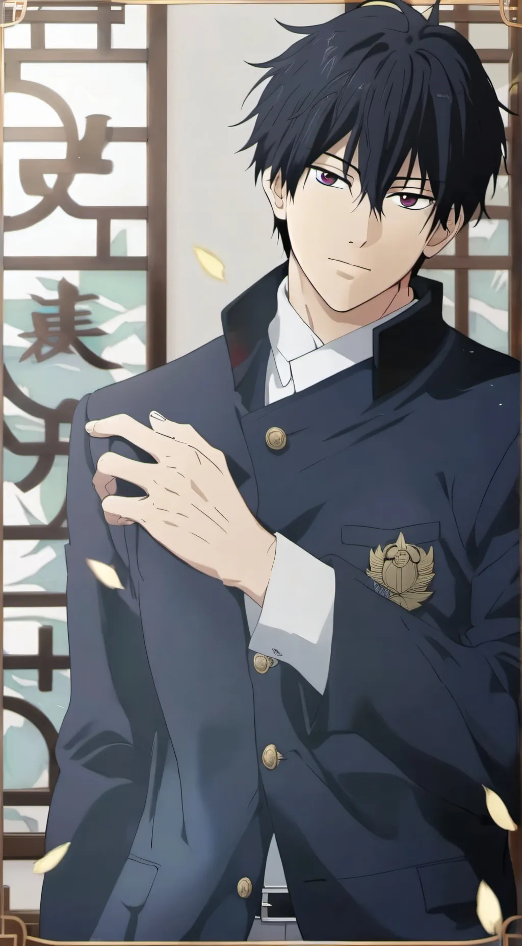 ai character: Megumi Fushiguro background