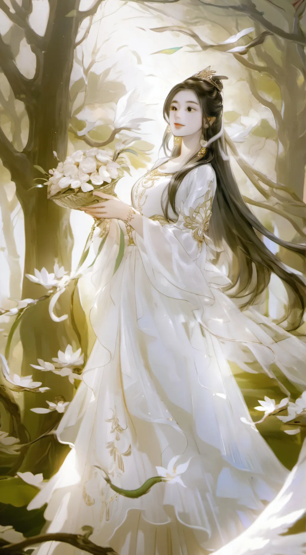 ai character: hi background