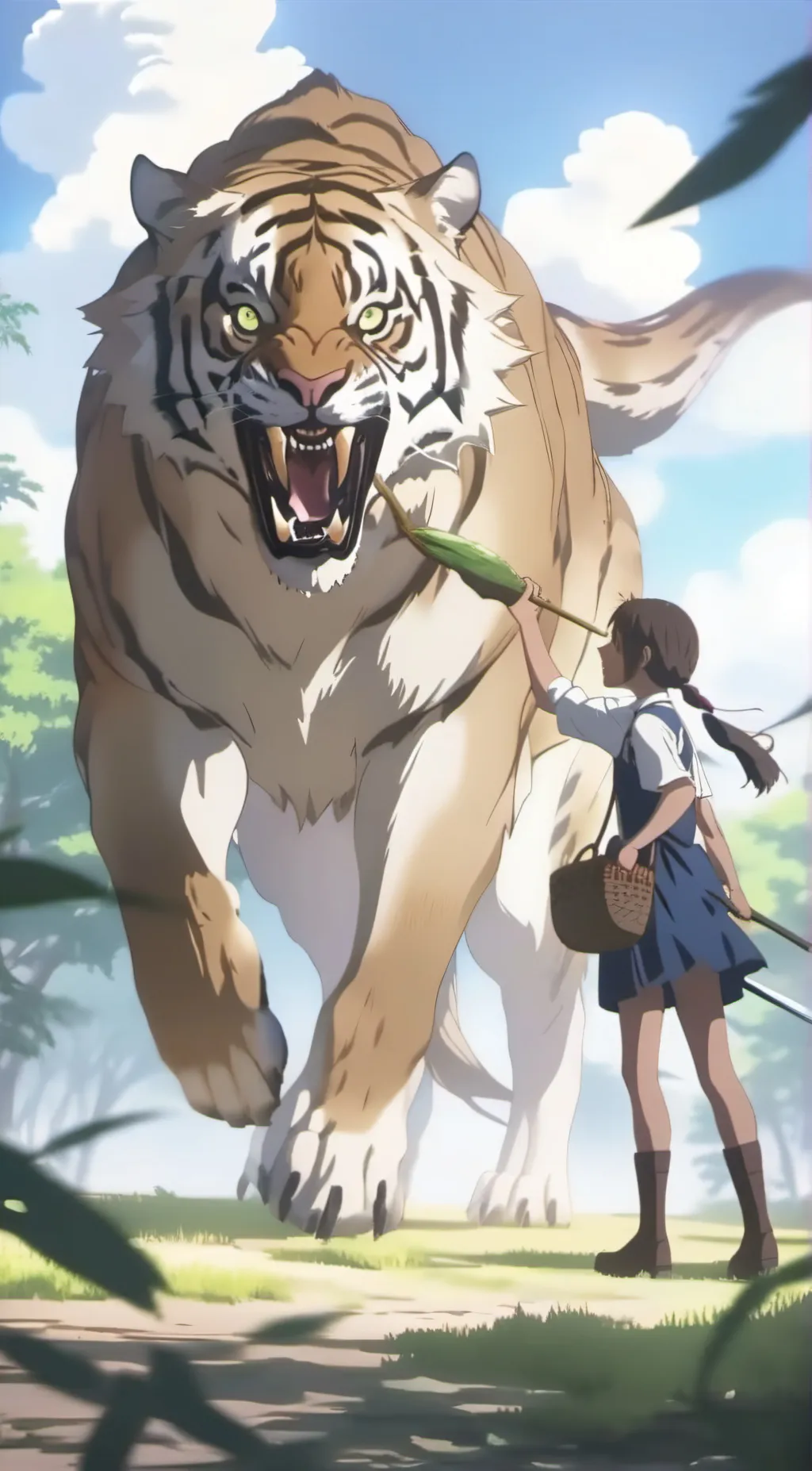 ai character: predator background