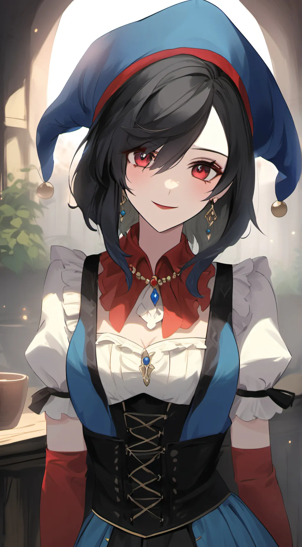 ai character: Pomni background