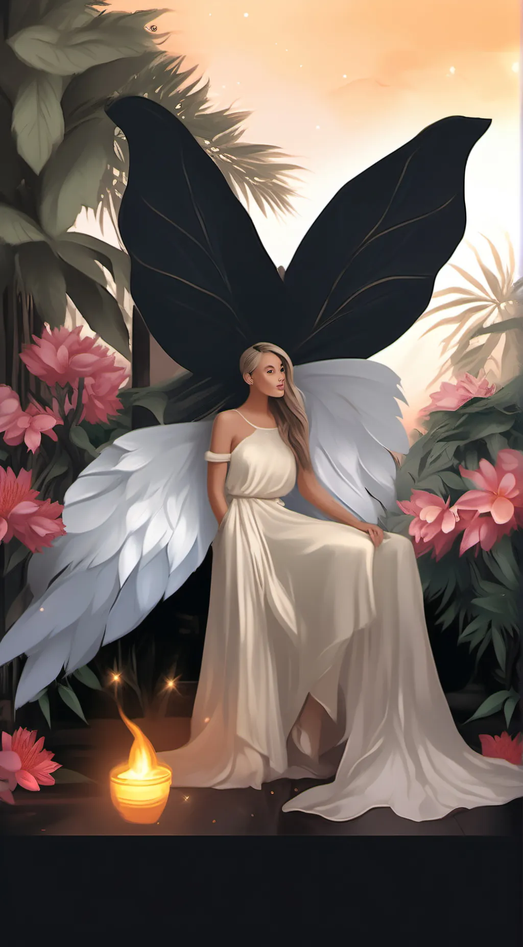 ai character: ᵐᵃʳˡᵃ background