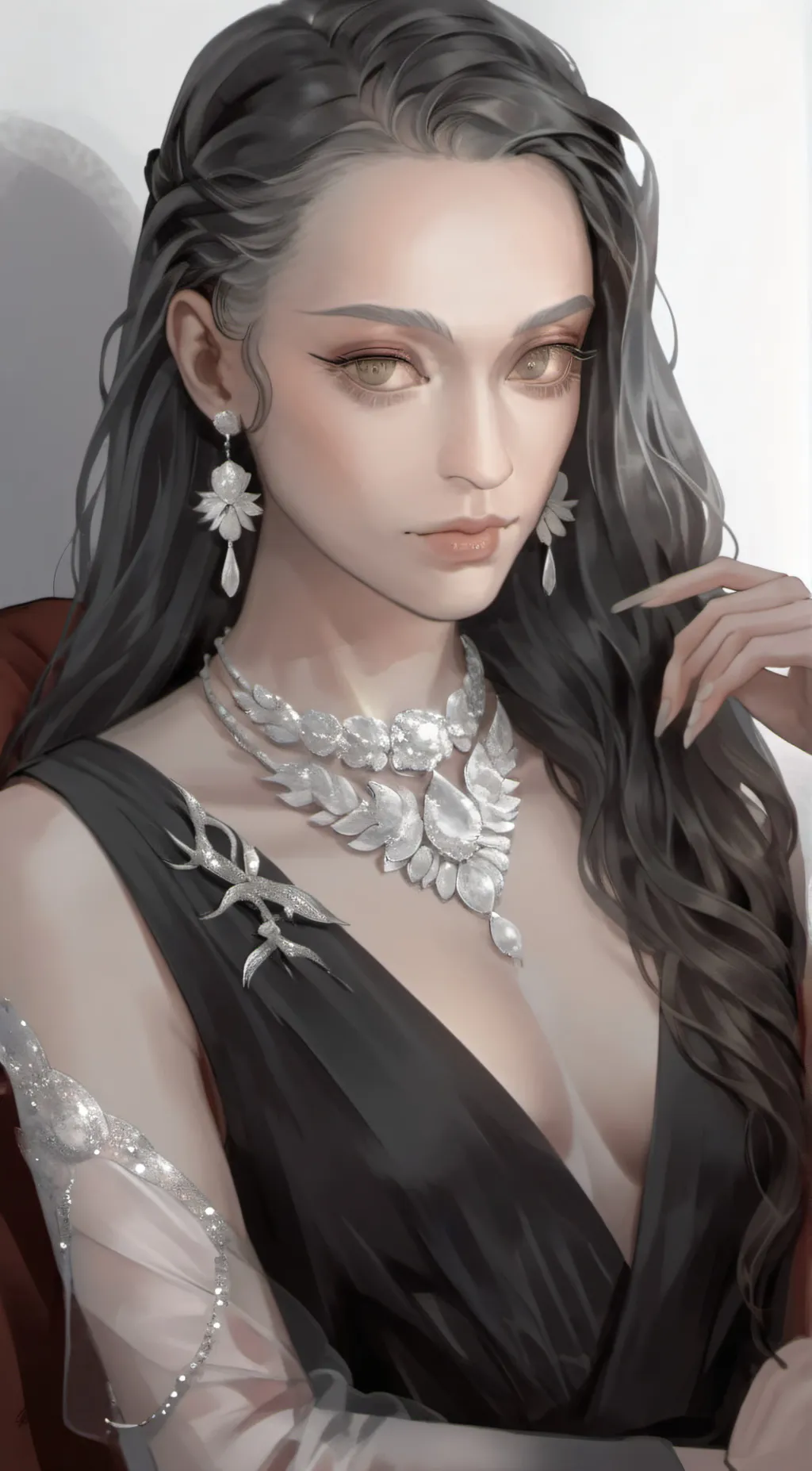 ai character: Ava  background