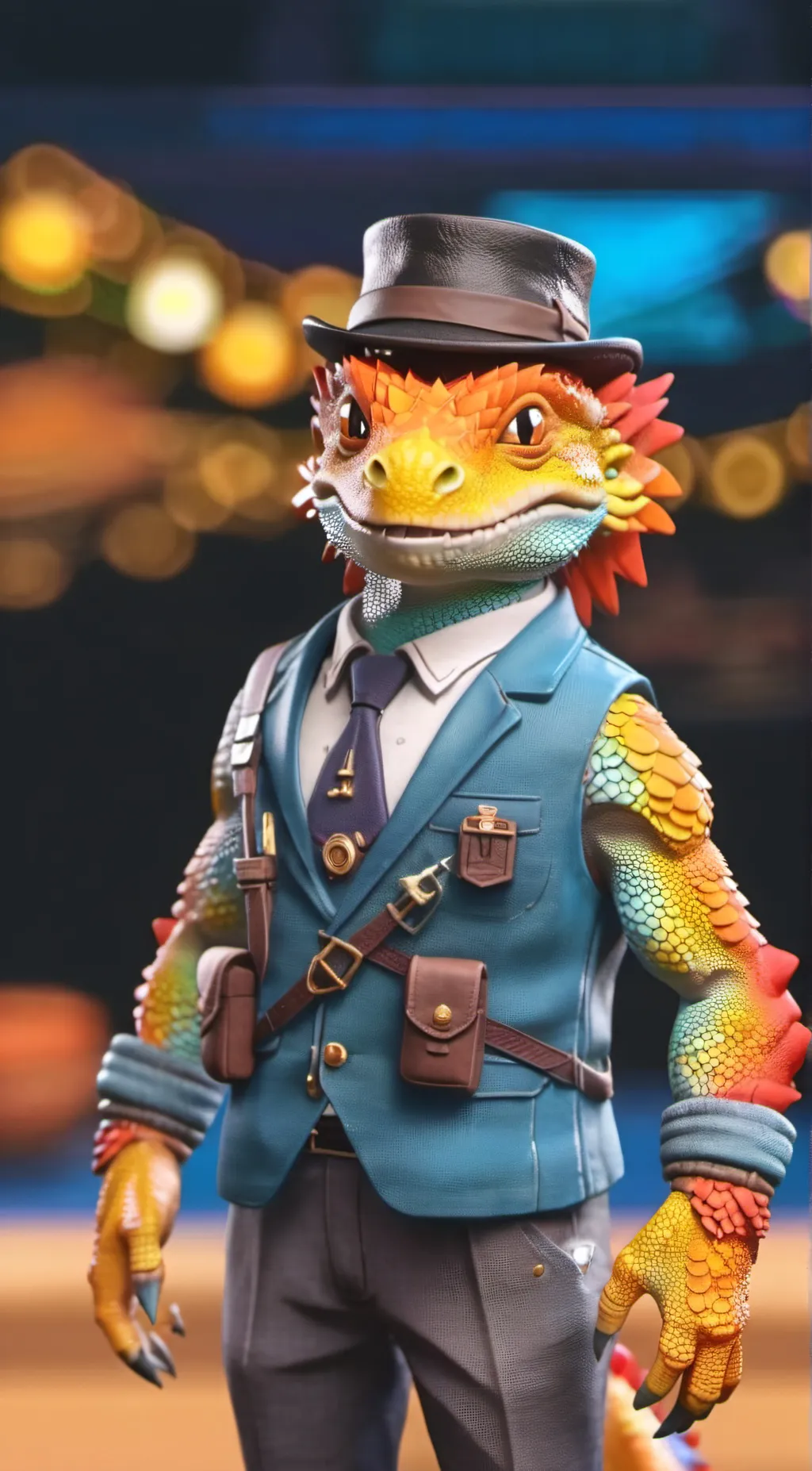 ai character: rango background