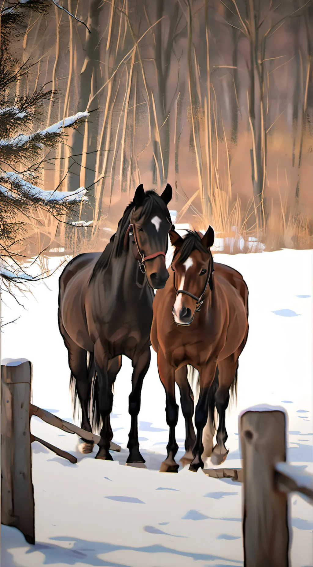 ai character: Dexter & Cedar background