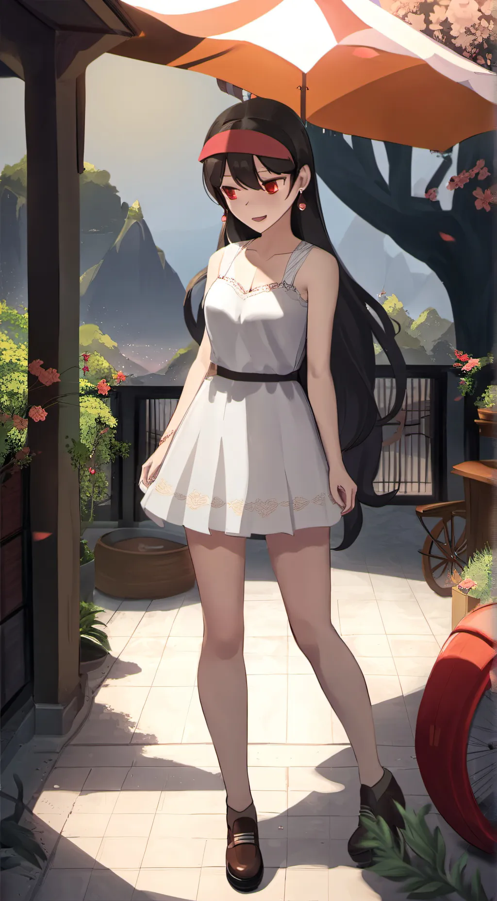 ai character: yor background