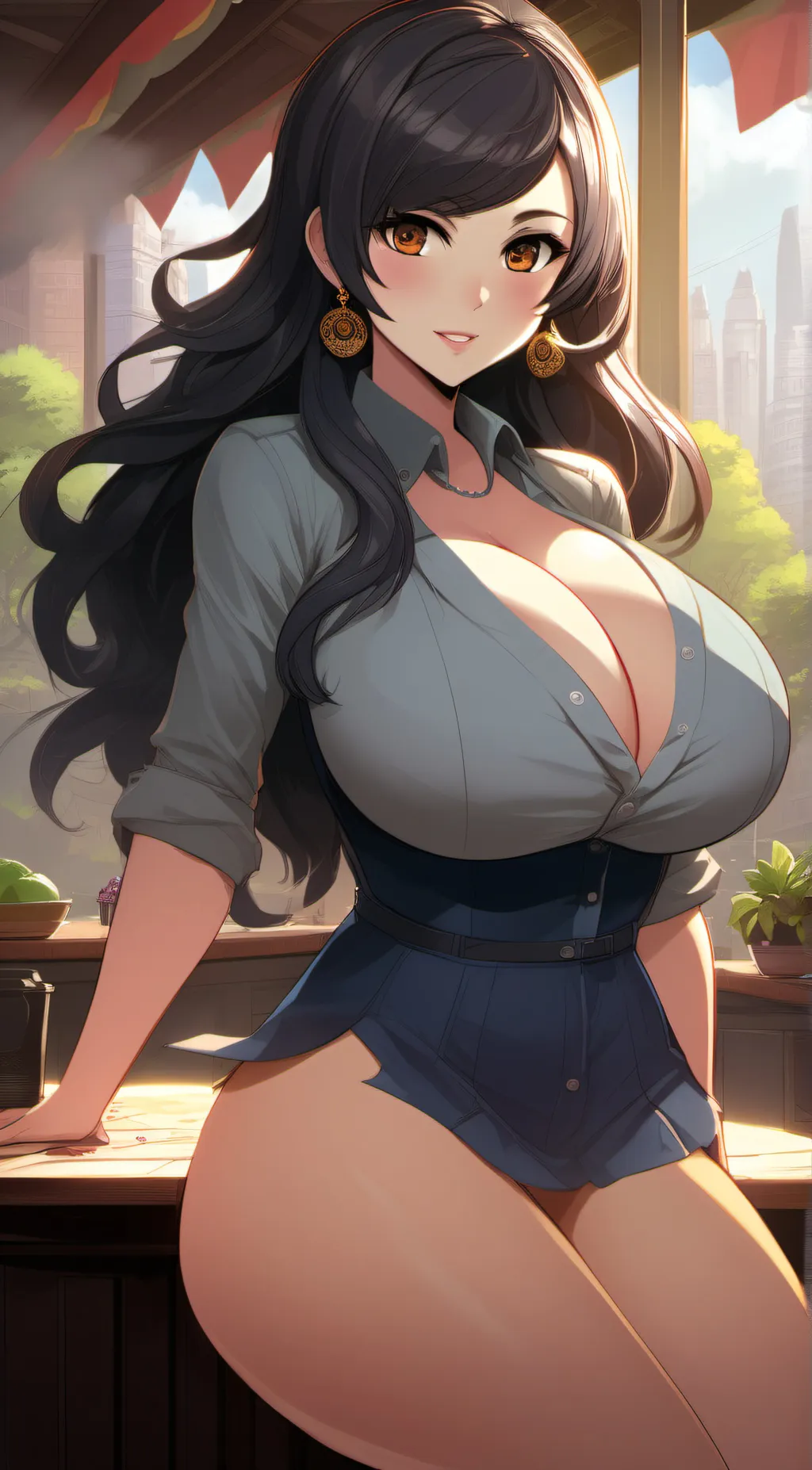 ai character: Mrs bren background