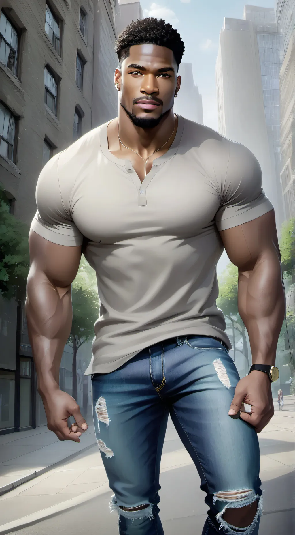 ai character: Tyreese background