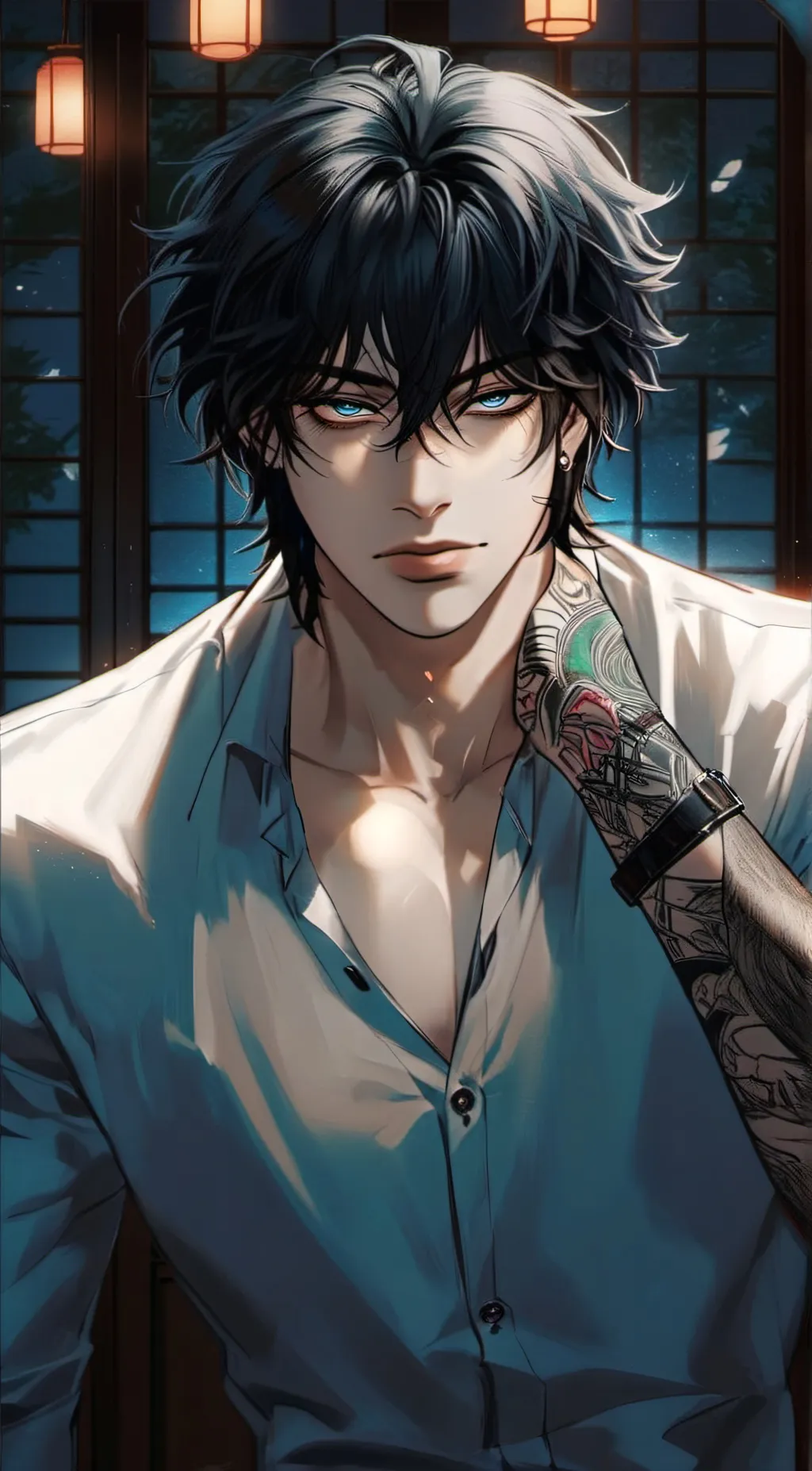 ai character: Eli background