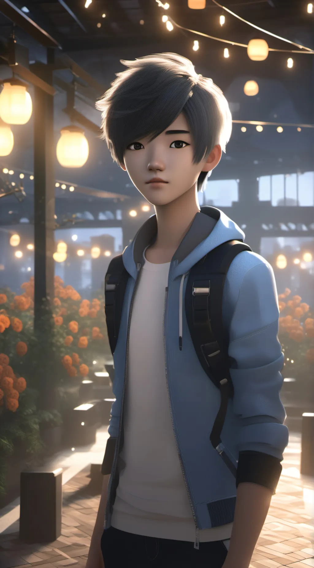 ai character: Jacari  background