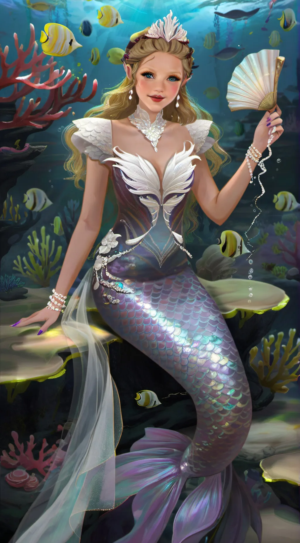 ai character: Pearla  background