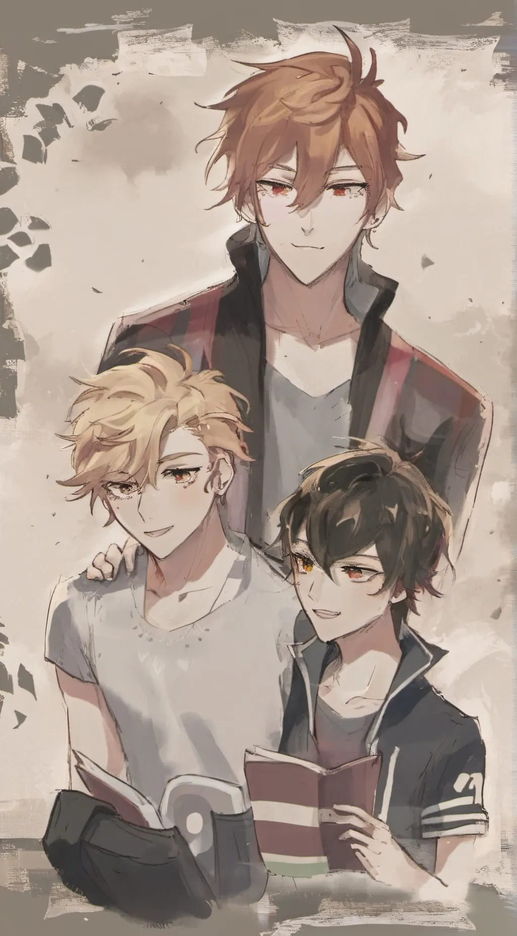 ai character: Popular Boys!! 🌟🌟🌟 background