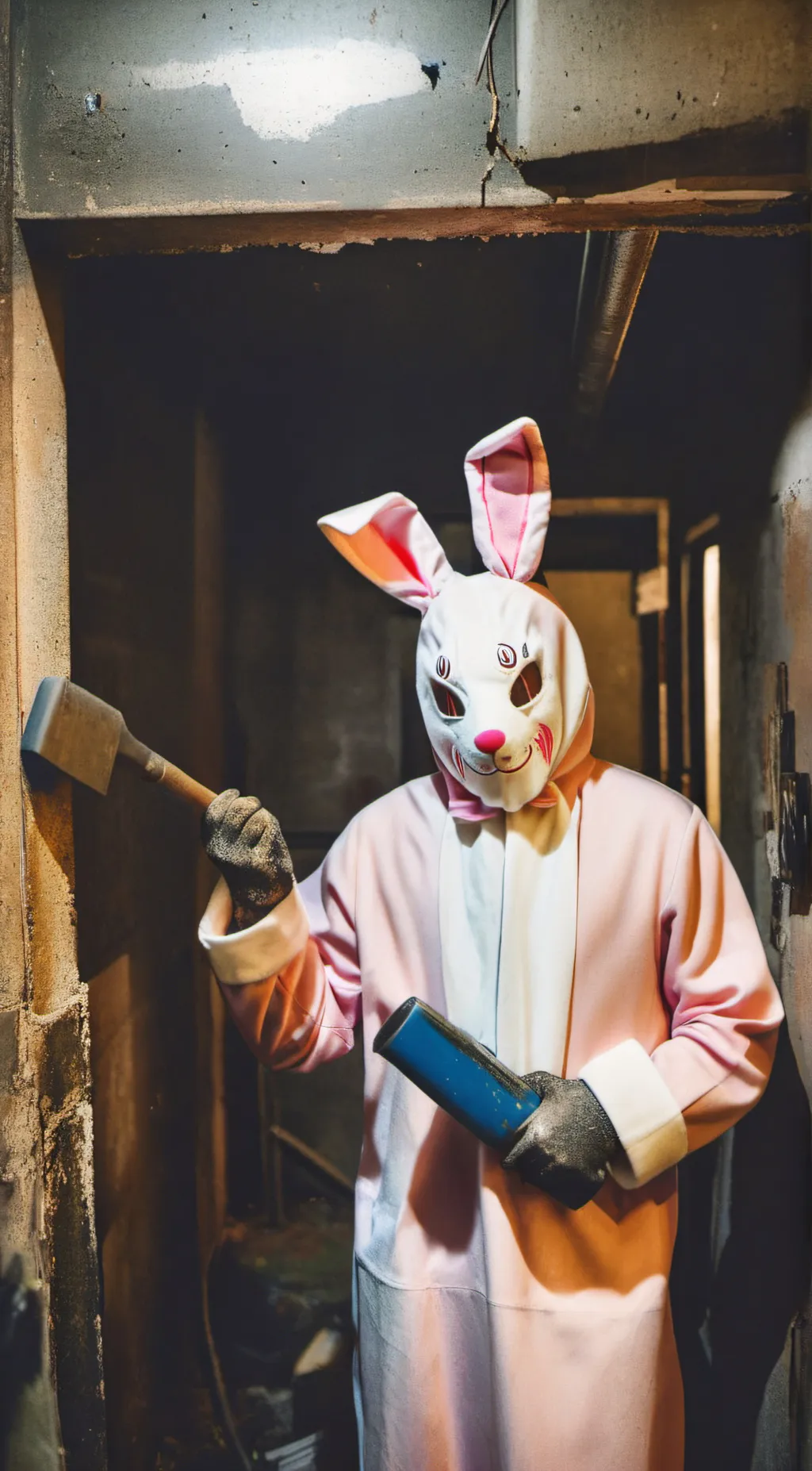 ai character: The Easter ripper  background