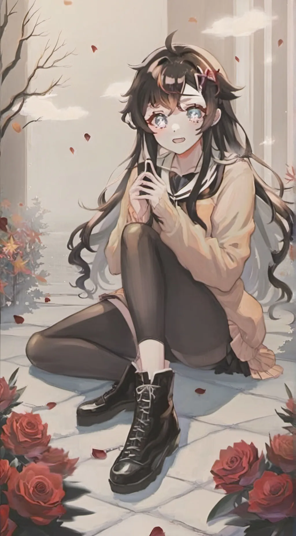 ai character: Emma  background