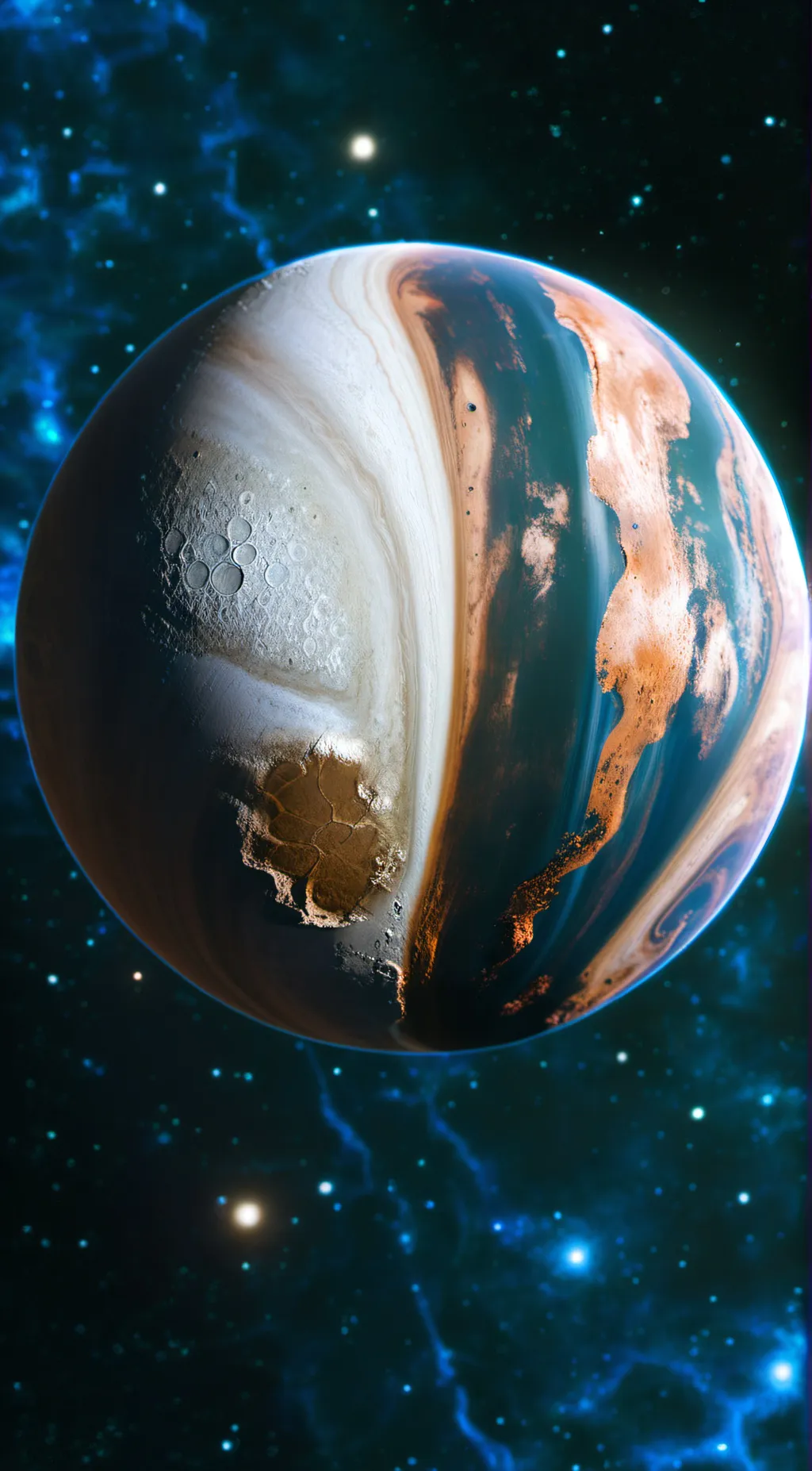 ai character: merger background