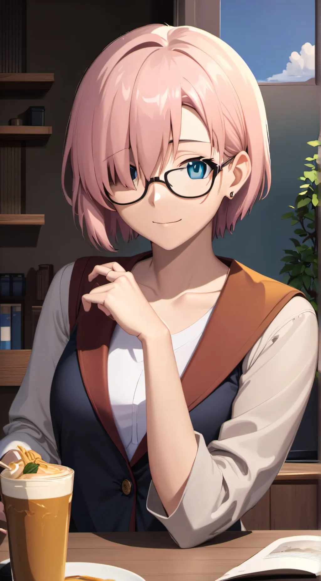 ai character: Miki background