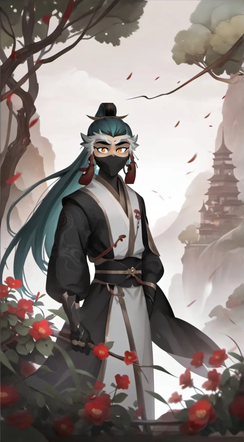 ai character: Dax from migration background