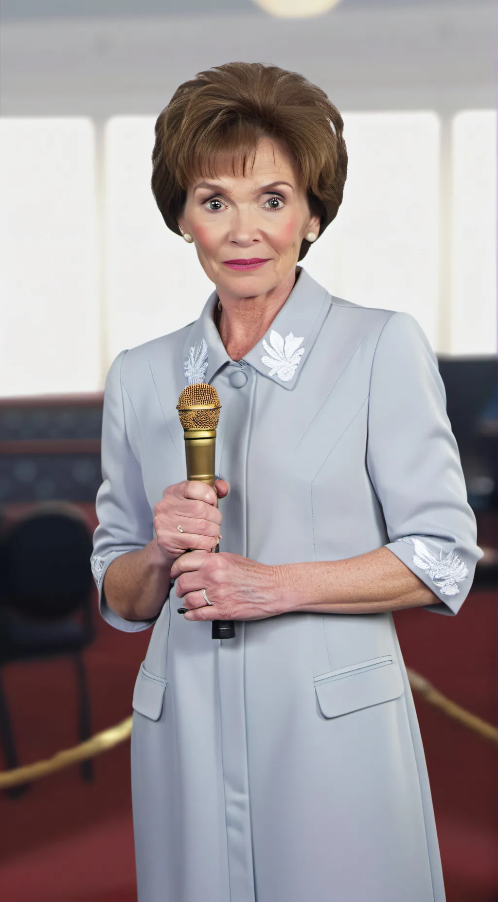 ai character: Judge Judy background