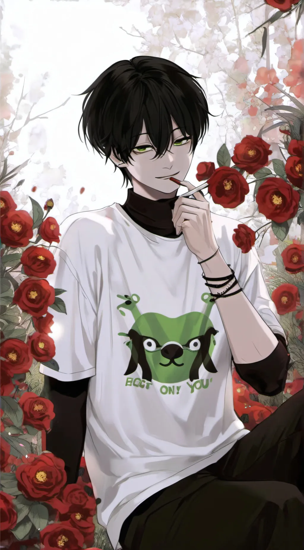 ai character: Max background