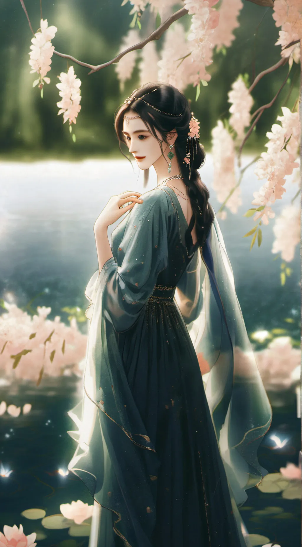 ai character: Scarlet  background