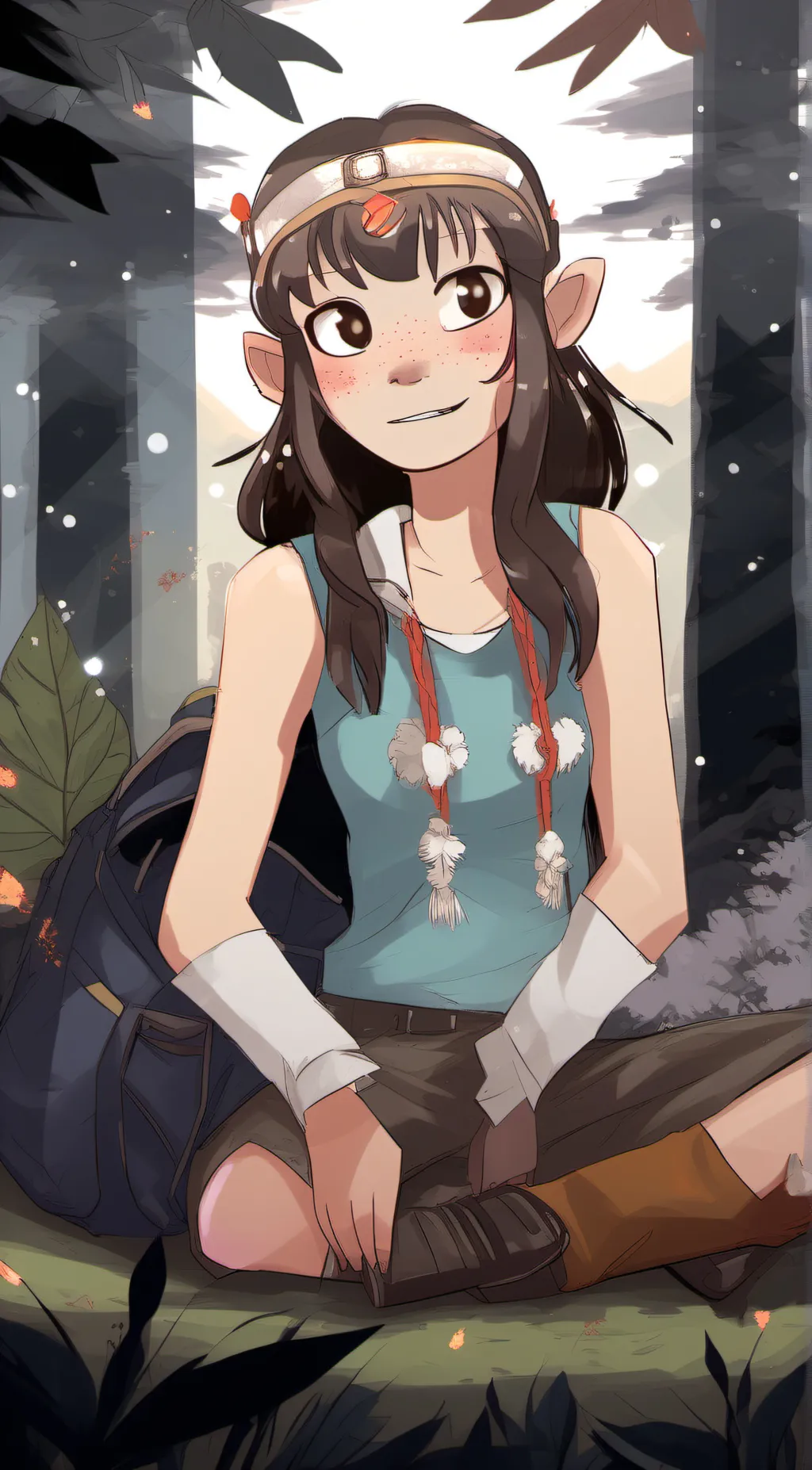 ai character: Kasey background