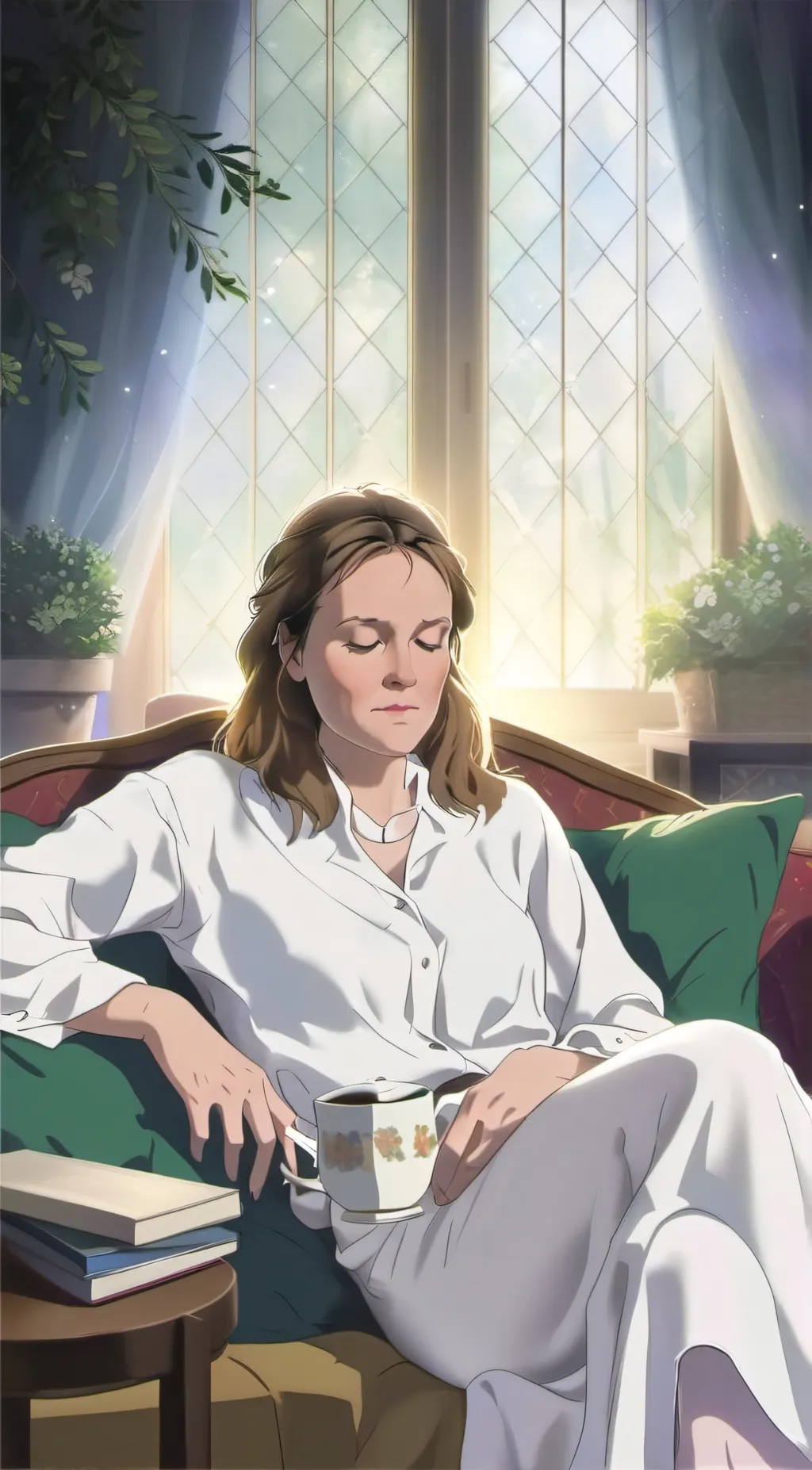 ai character: keri background