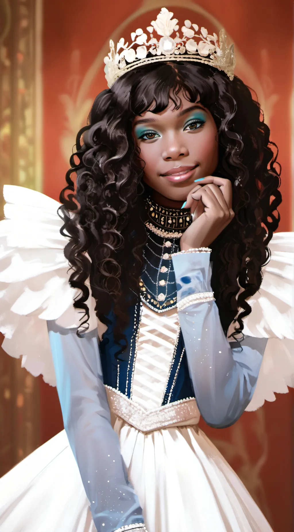 ai character: Royal  background