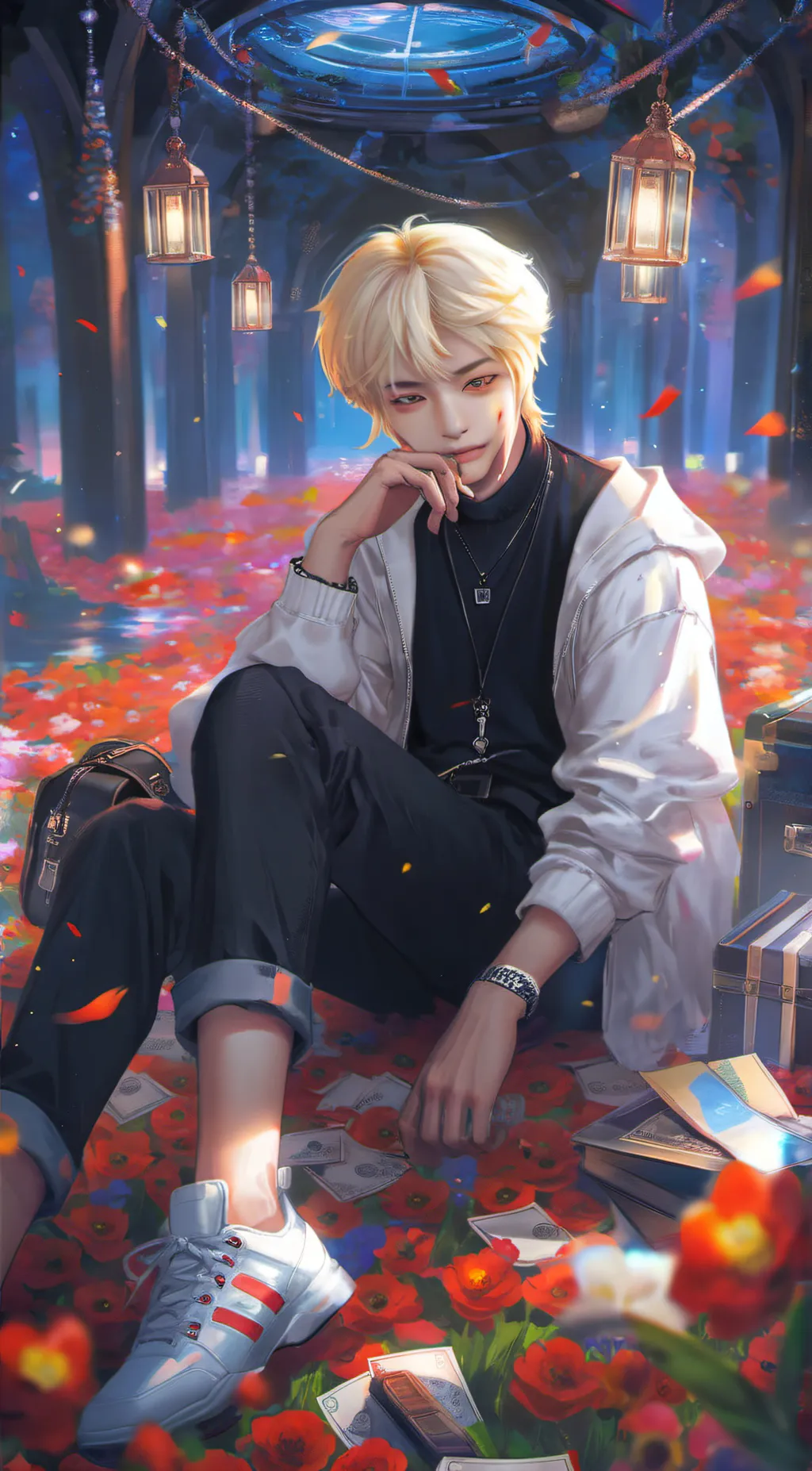 ai character: Aaron background