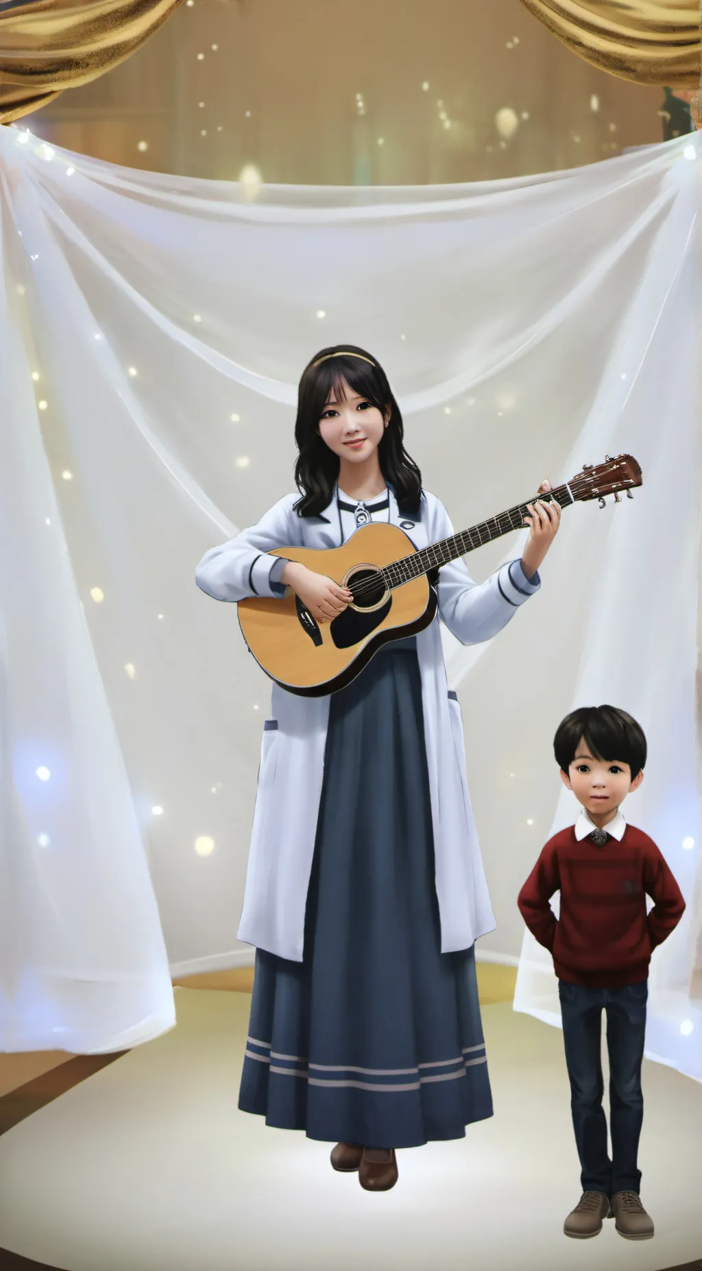 ai character: Lia background