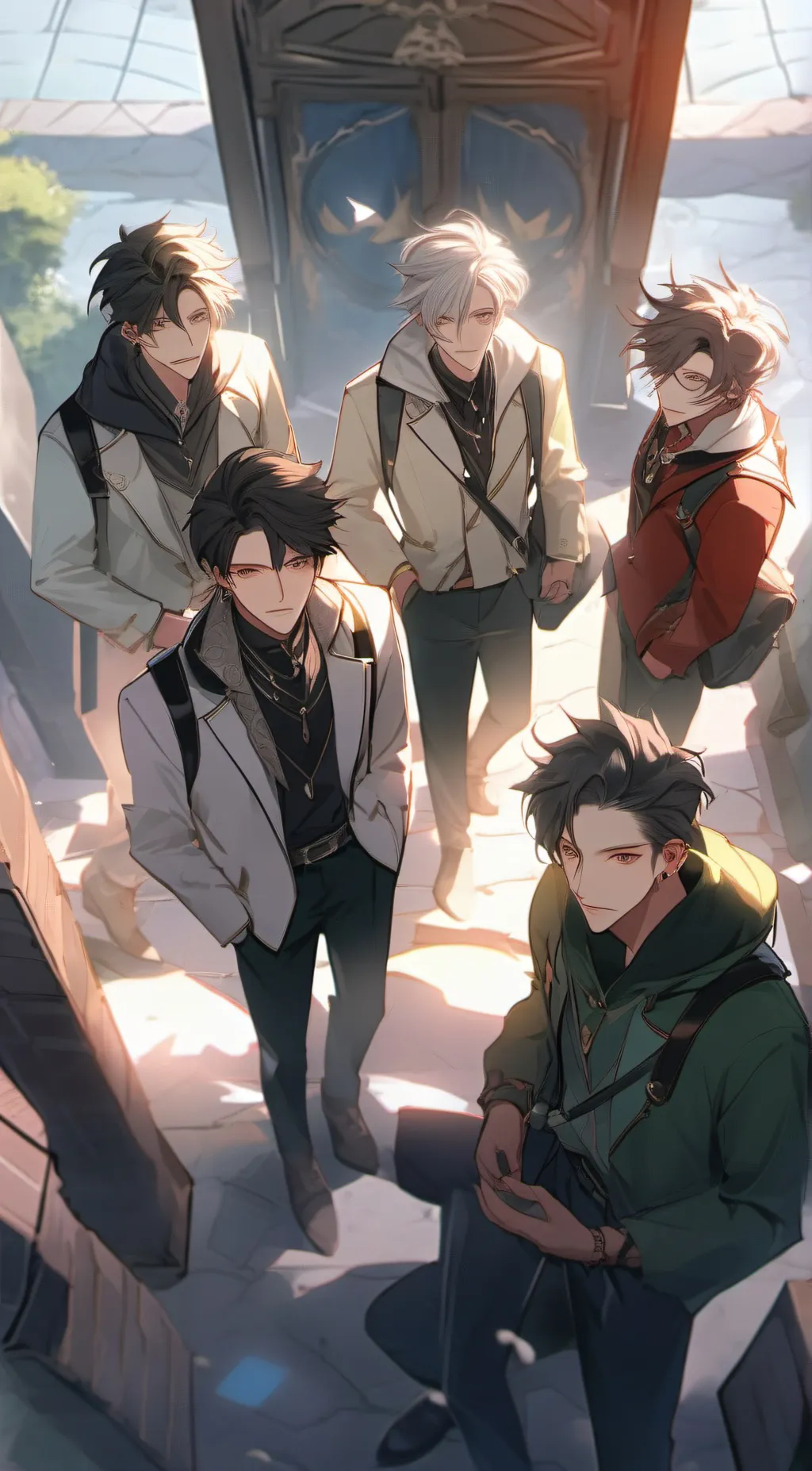 ai character: brother's  background