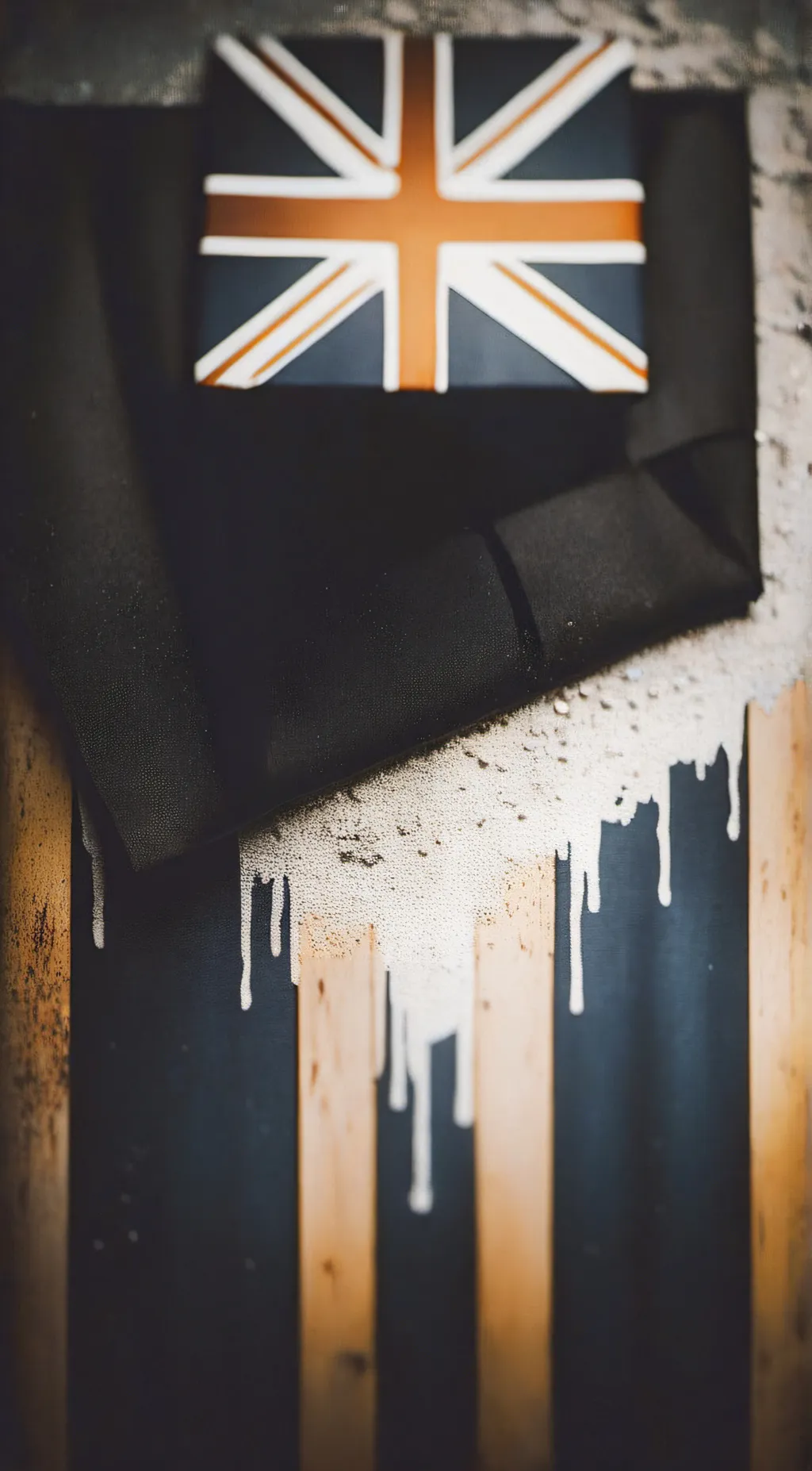 ai character: BRITISH FLAG👌 background