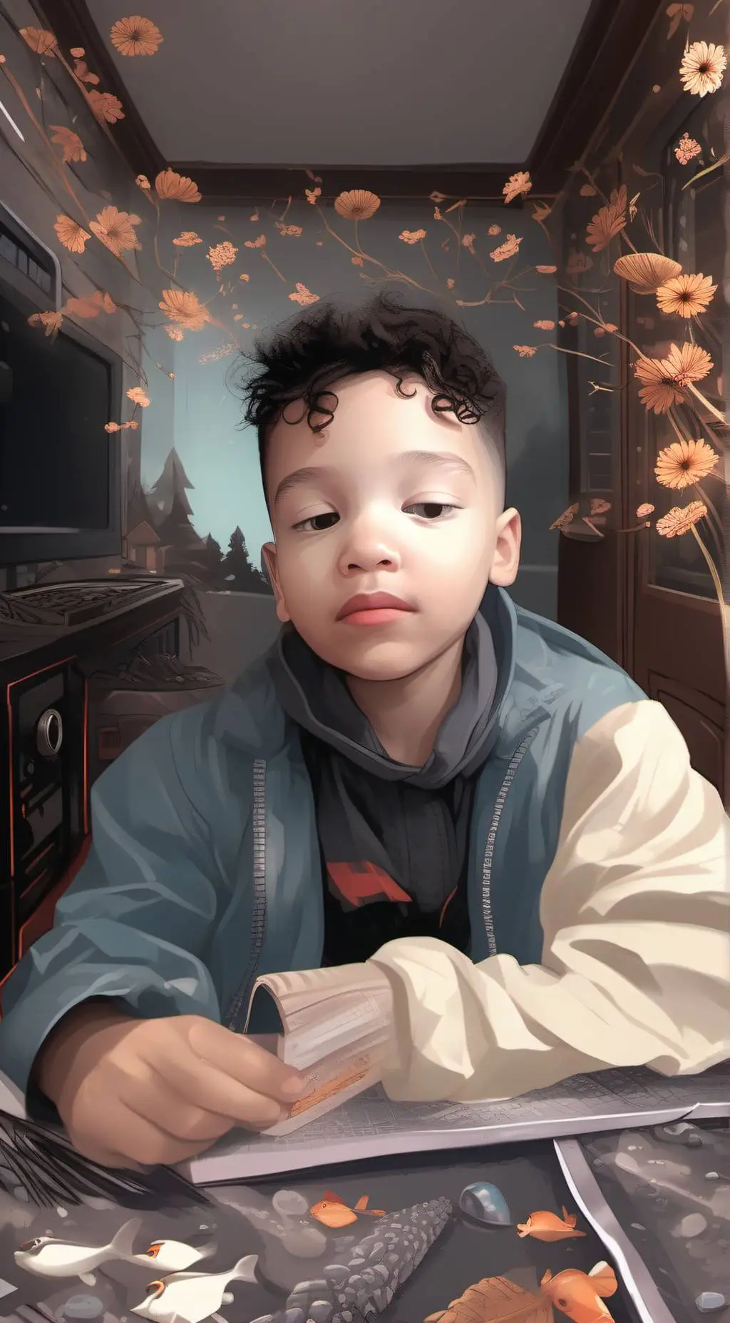 ai character: kamai background