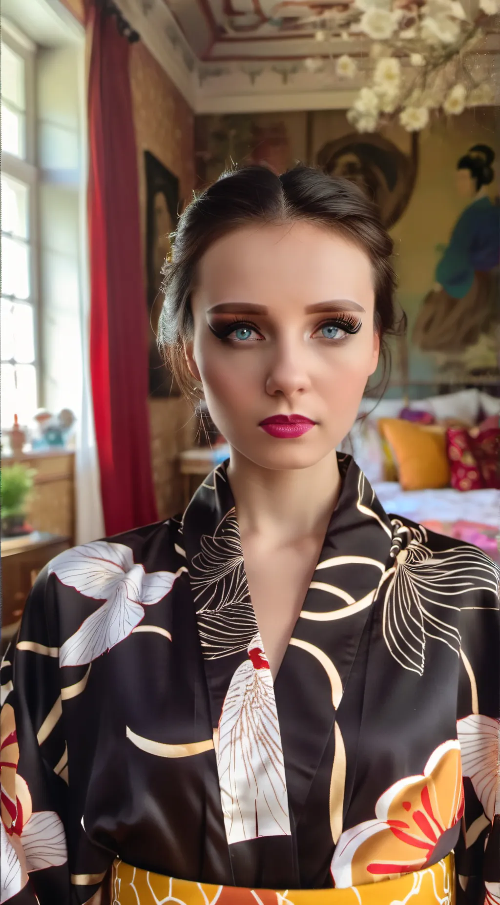 ai character: V Božica background