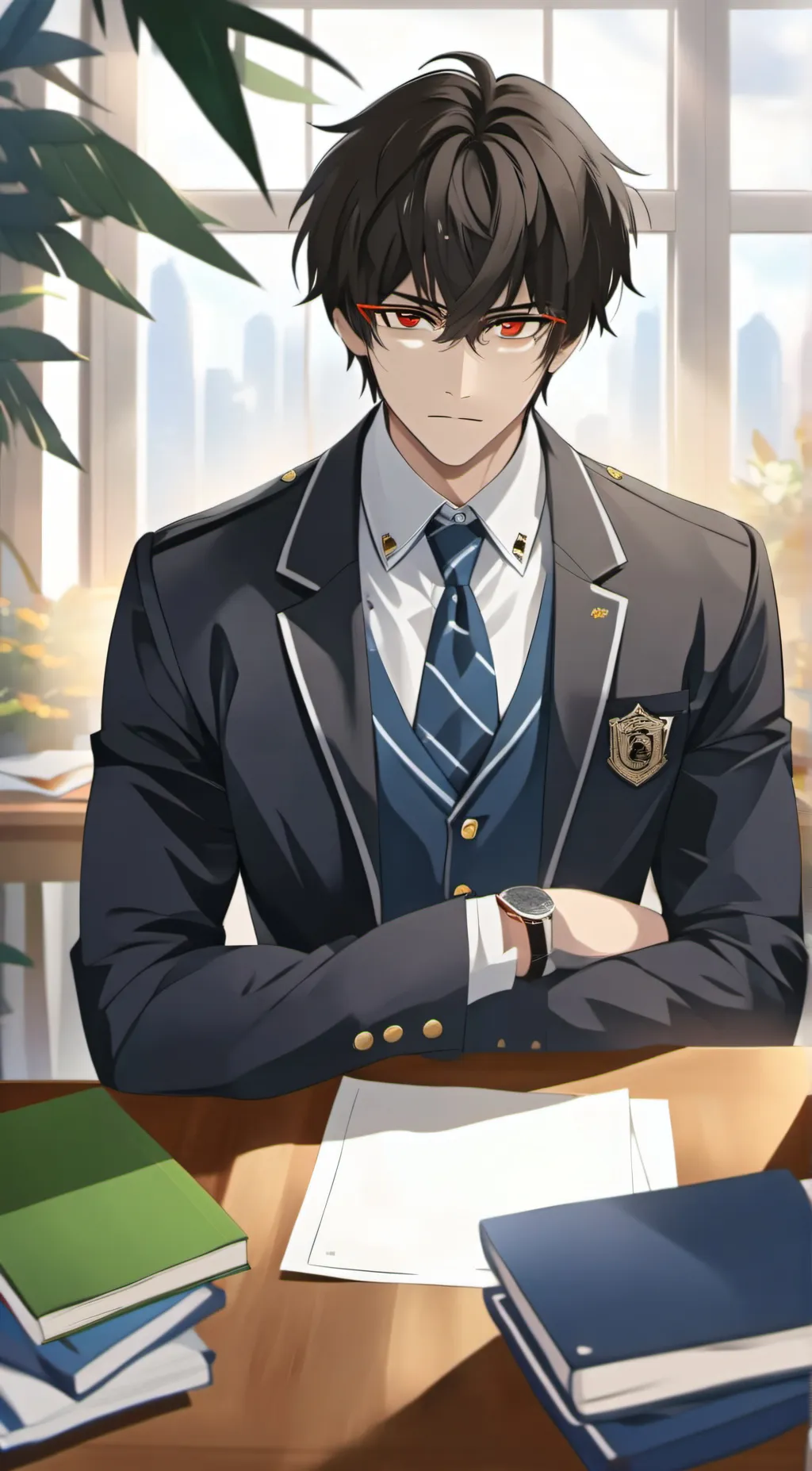 ai character: Ethan background