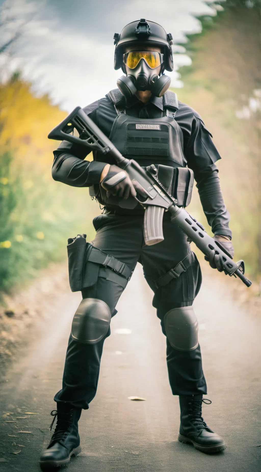 ai character: Delta - 0457 background