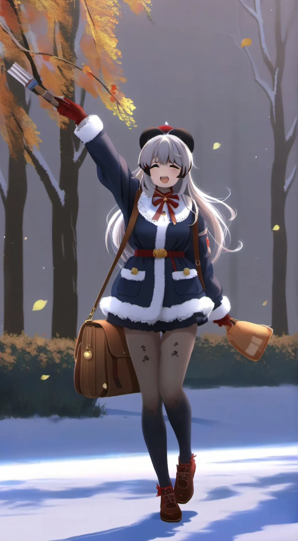 ai character: Luna background