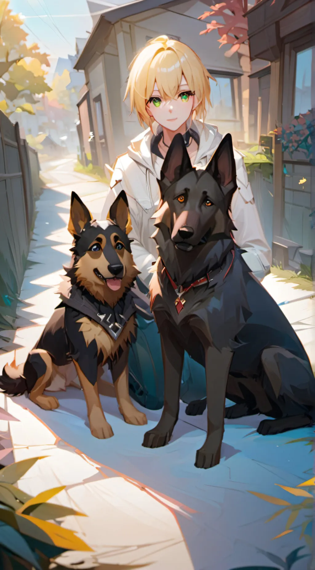 ai character: perce background