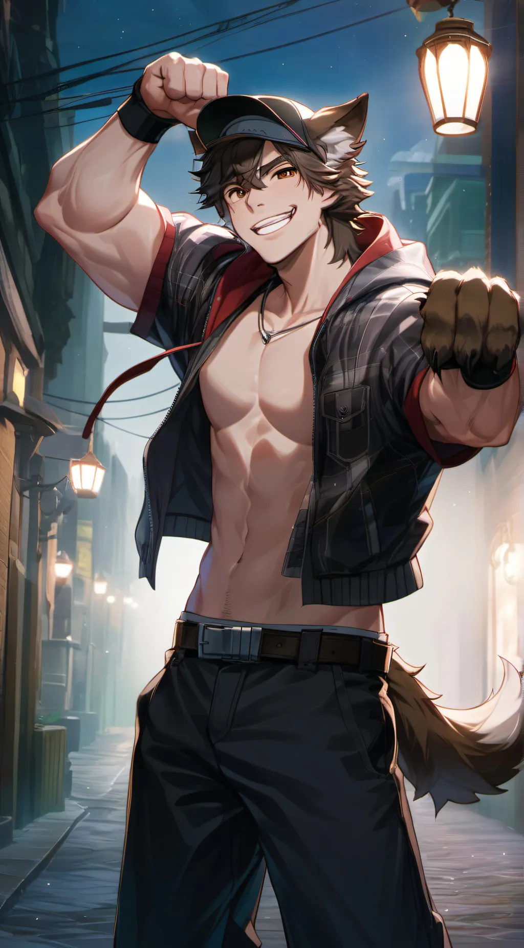 ai character: Brad background