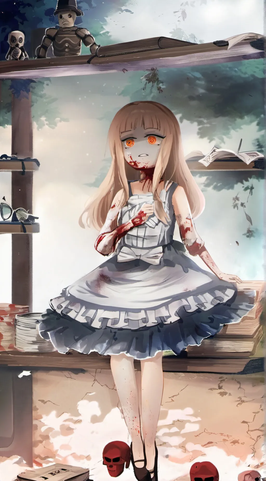 ai character: Anna background