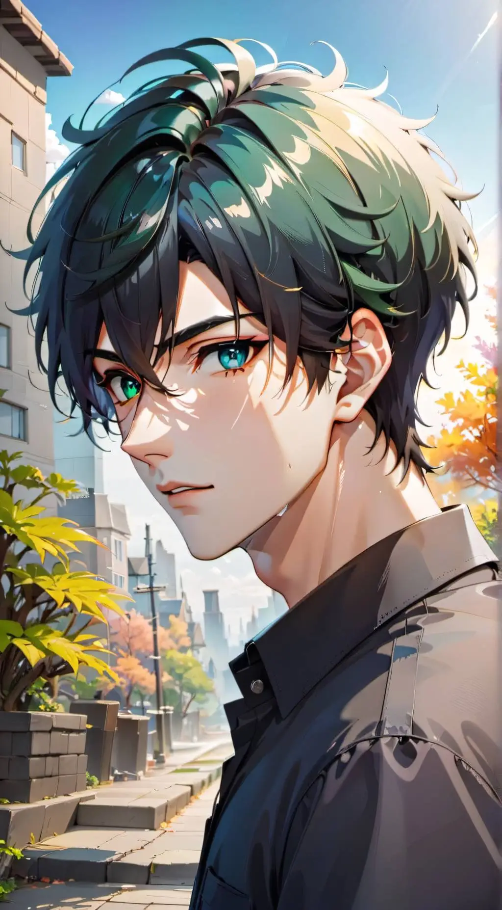 ai character: Zye background