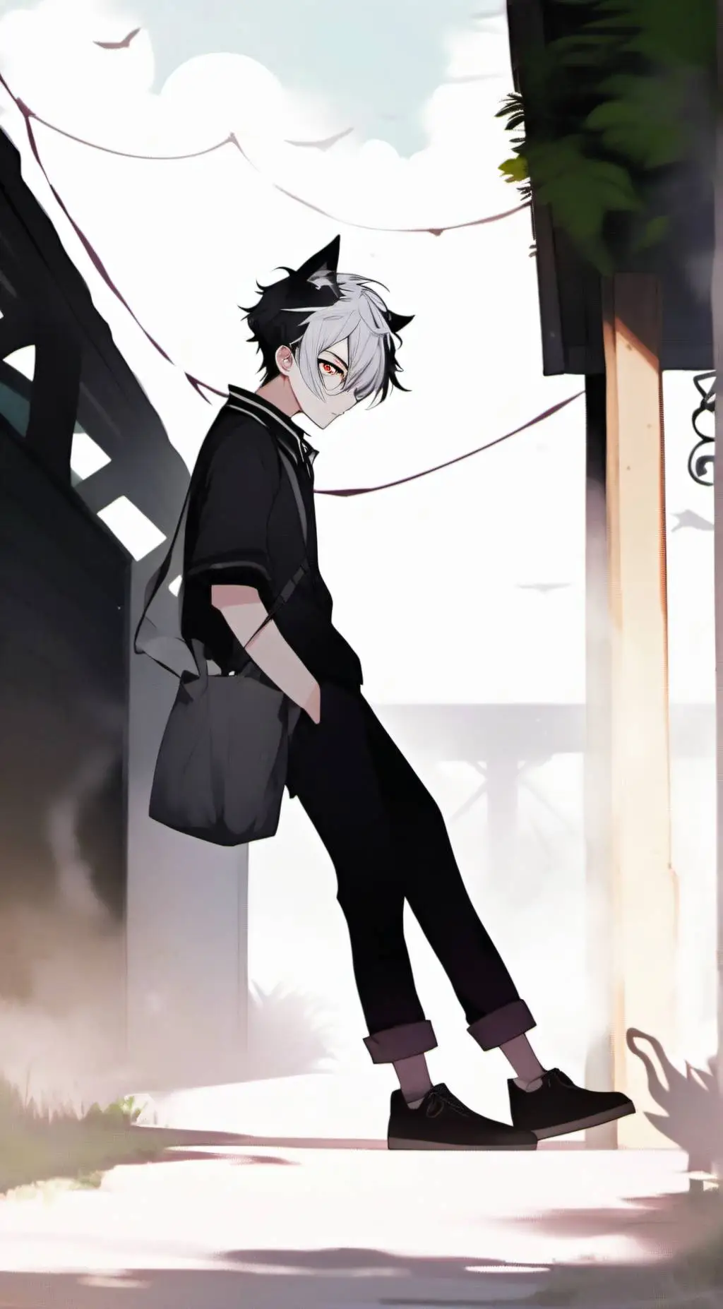 ai character: Evan background