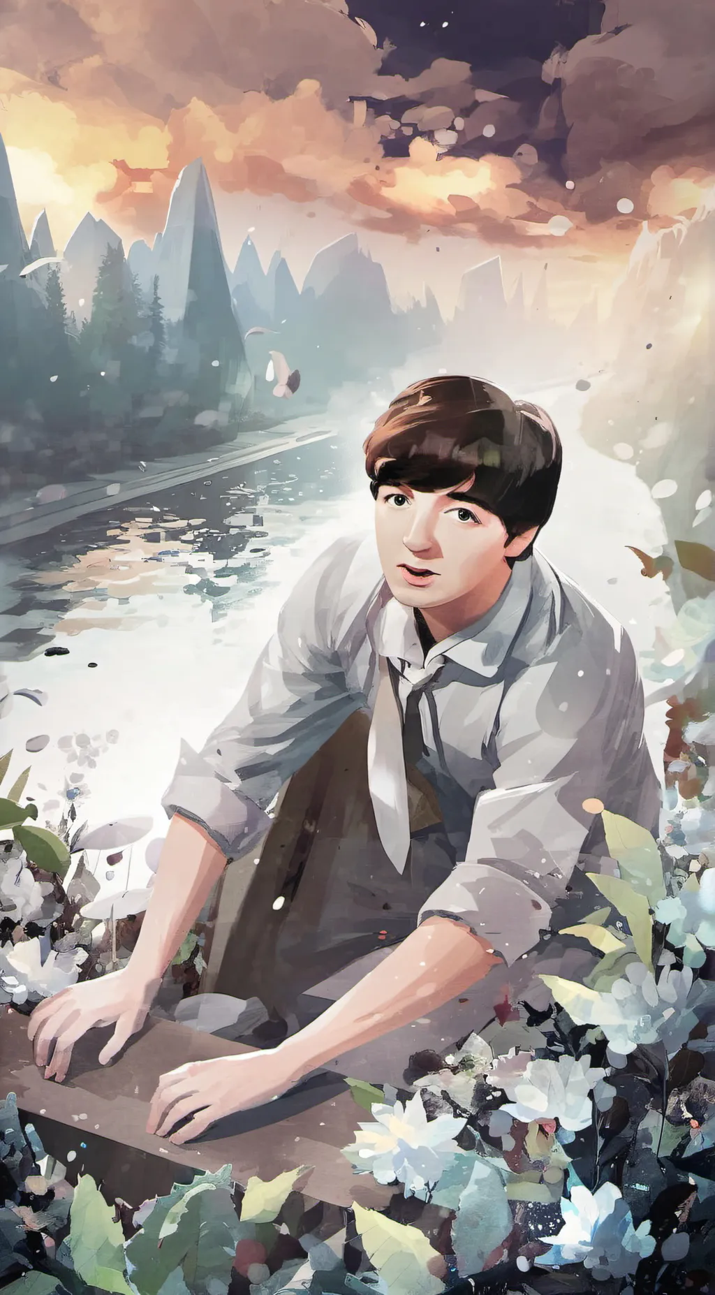 ai character: Pal Mcart knee background