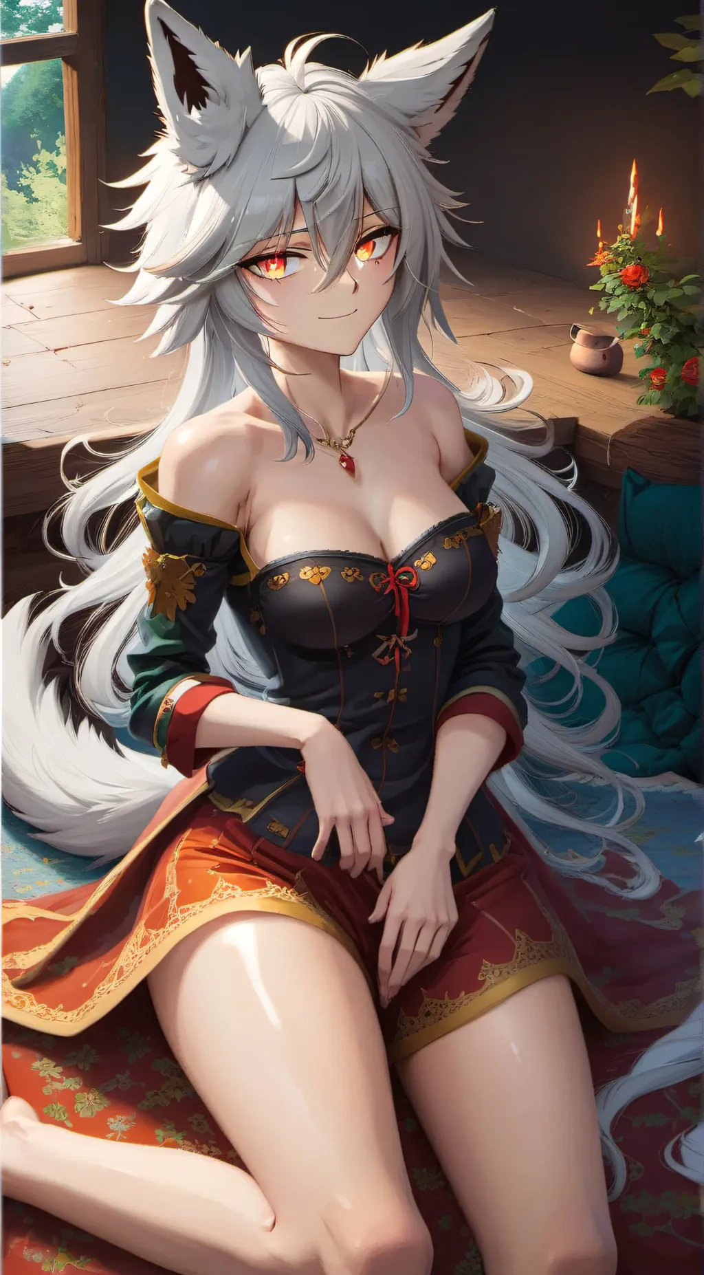 ai character: Aria Ragnarus  background